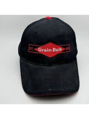 Grain Belt Beer Hat Cap 2005 Bullwinkles Open Adjustable Pacific Headwear